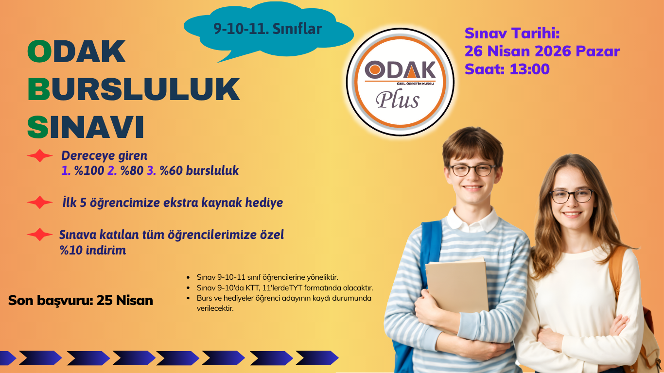 Odak bursluluk sınavı